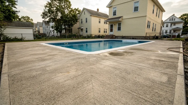 Concrete Pool Decks Paterson